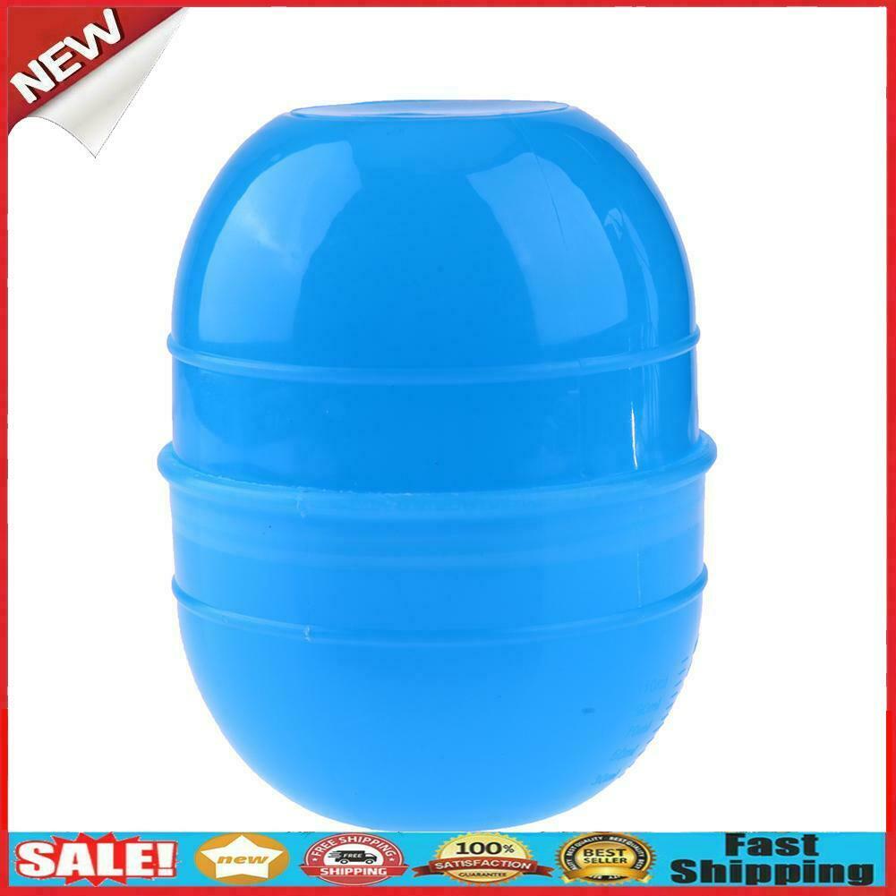 Small Size Blue Hair Dye Cup Double Scale Coloring Mixing Suction Bowl @