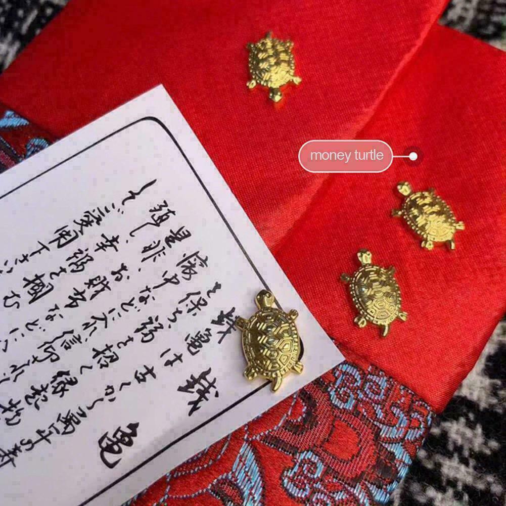 Money Turtle Golden Tortoise Blessing Fortune Furnishing Feng