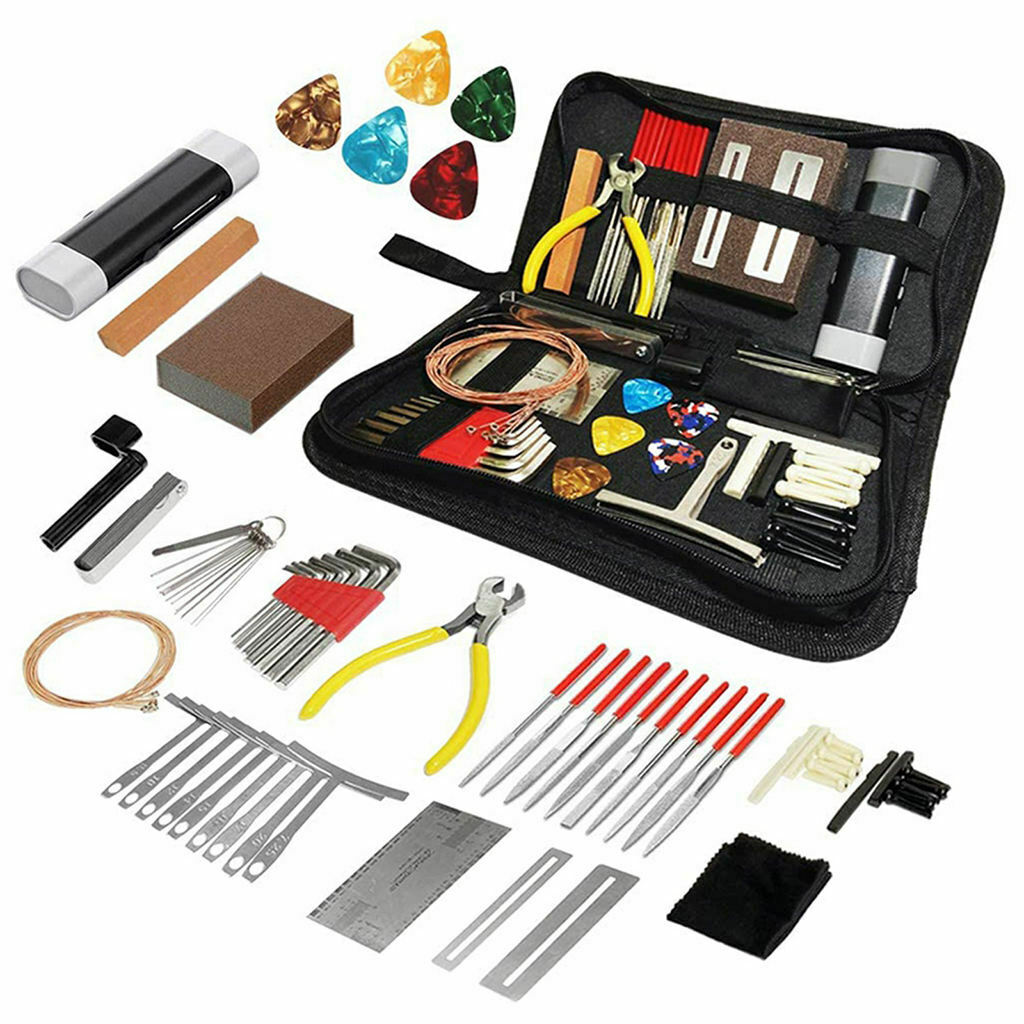 72 Parts Guitar Tool Guitar Repair And Maintenance Tool Kit