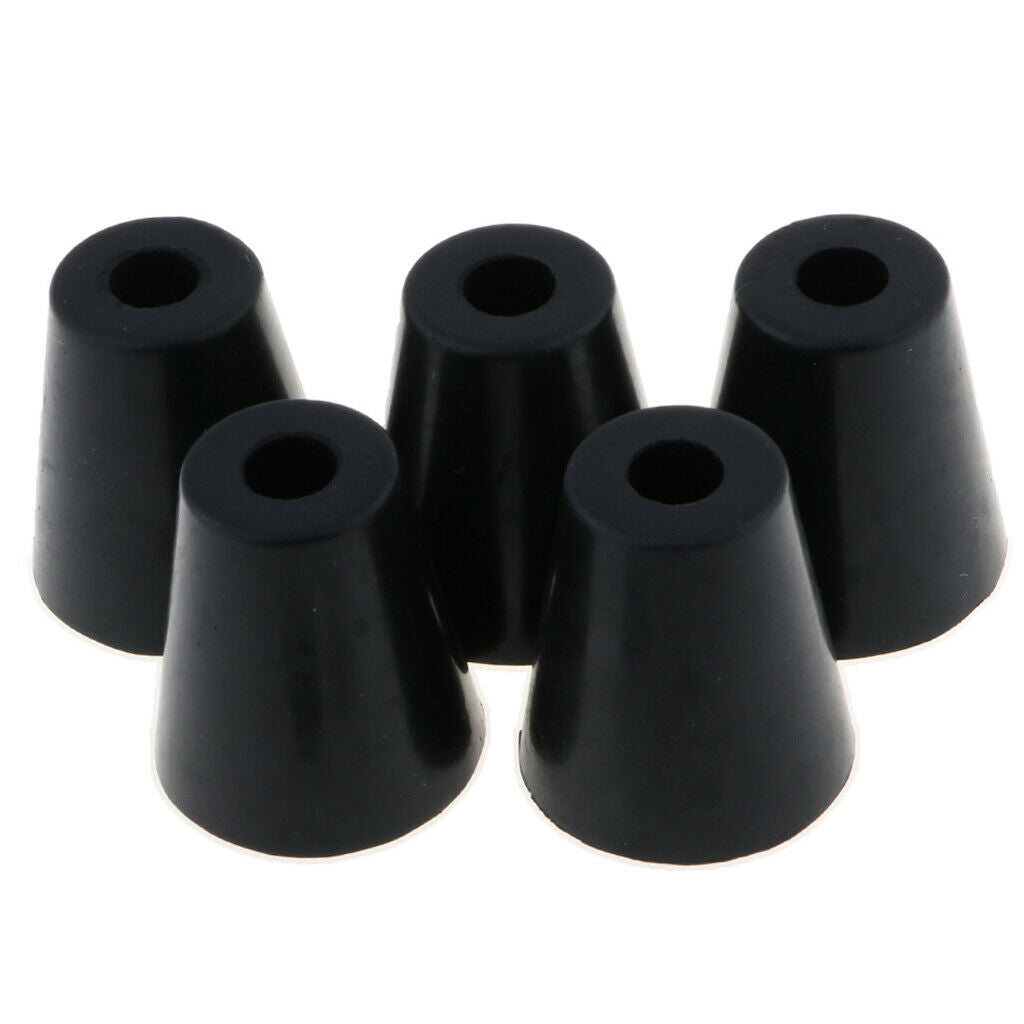5Pcs Isolation Rubber Feet Pad Base 45x49mm Cabinet Amplifier Speaker CD DVD