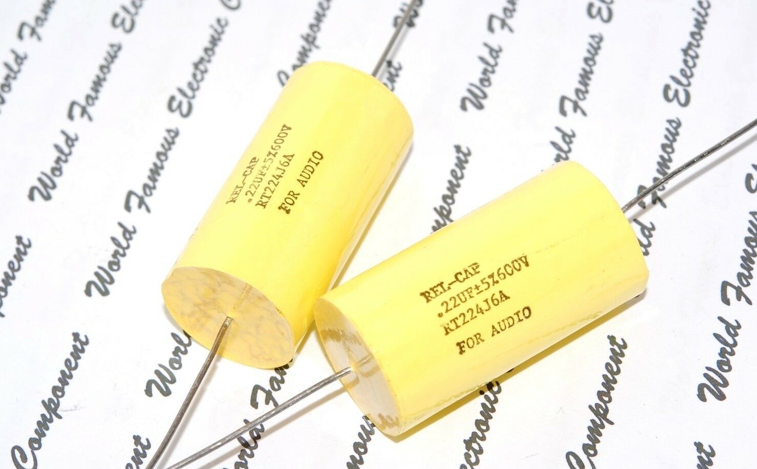 1pcs-REL-CAP RT 0.22uF (0.22µF) 600V 5%  Capacitor RT224J6A For Audio