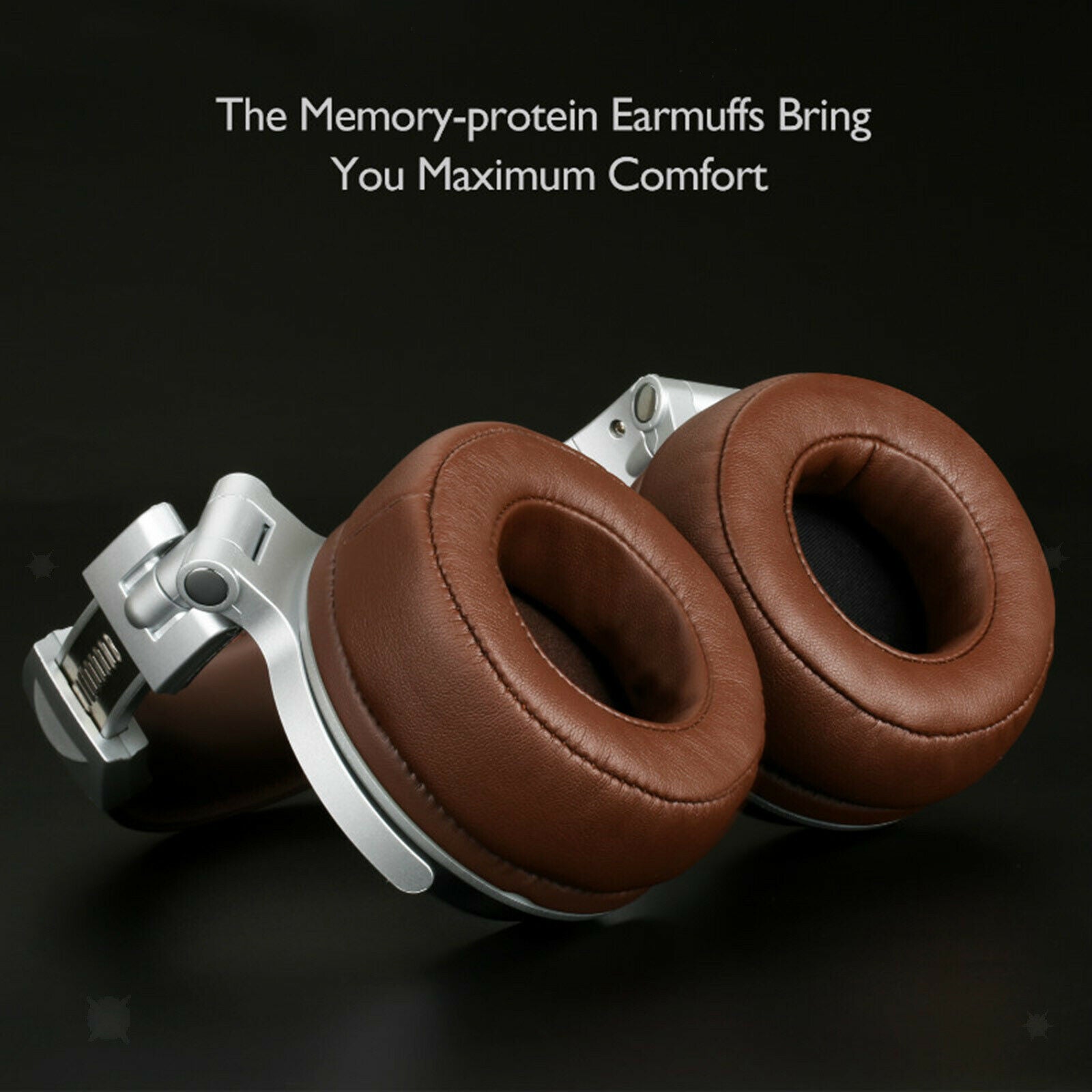 Pro-30 Over Ear Headphones Studio Monitoring Mixing DJ Stereo Headsets Brown