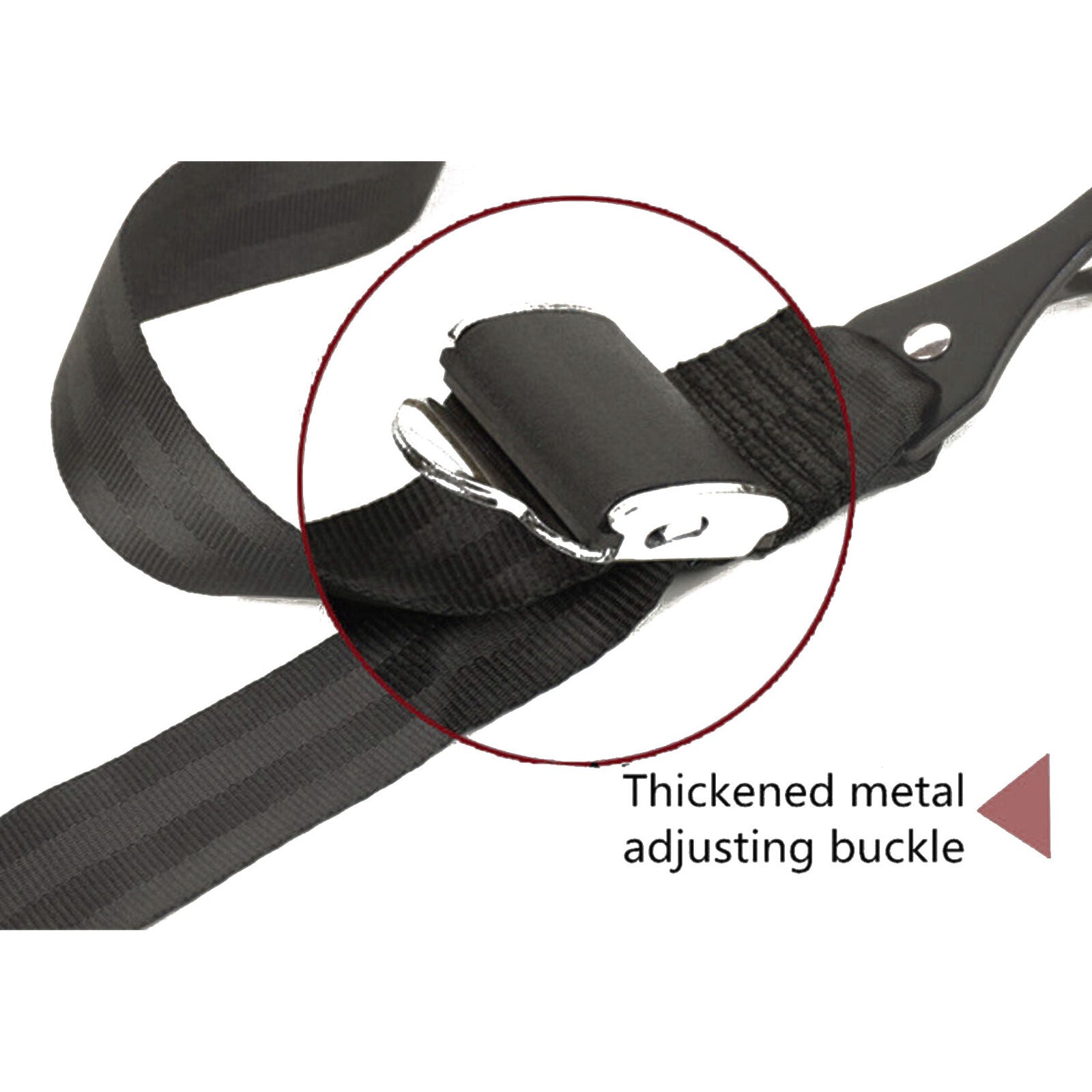 Dual Hook Latch Connector Seat Belt Strap For Car Baby Kids Child Safety Seat