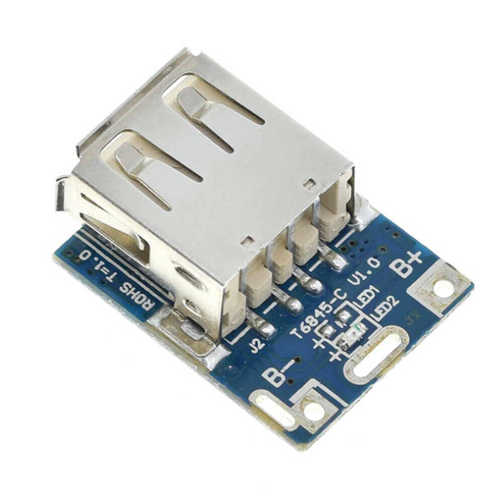 2Pcs Micro USB 5V 18650 Li-ion Battery Charger Module Board