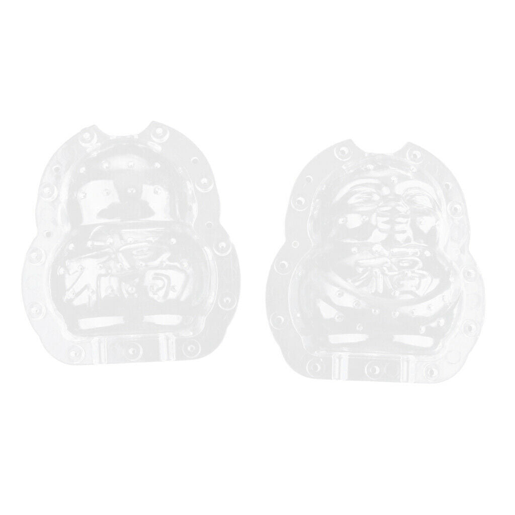 4PCS Buddha And Fuwa Mold For Fruit Vegetable