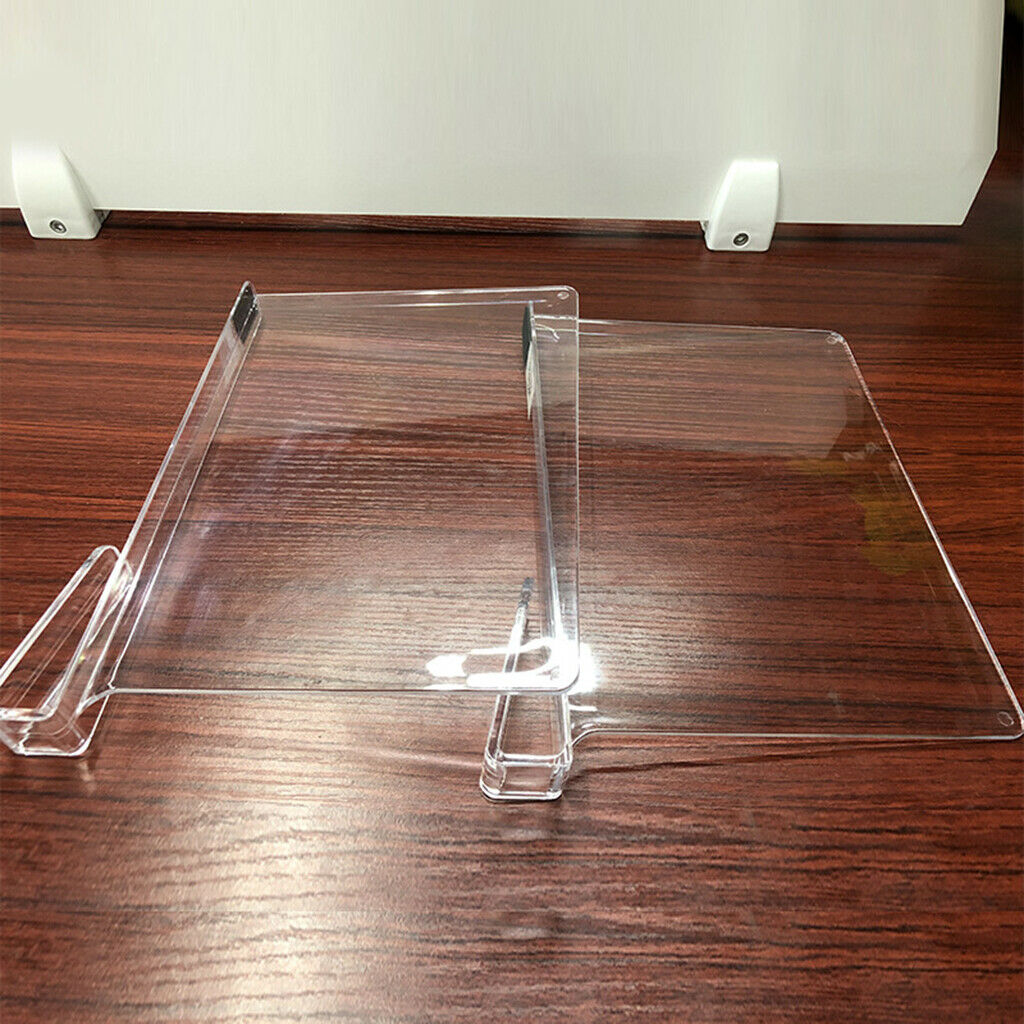 Multifunction Clear Acrylic Shelf Dividers for Organization Kitchen Office