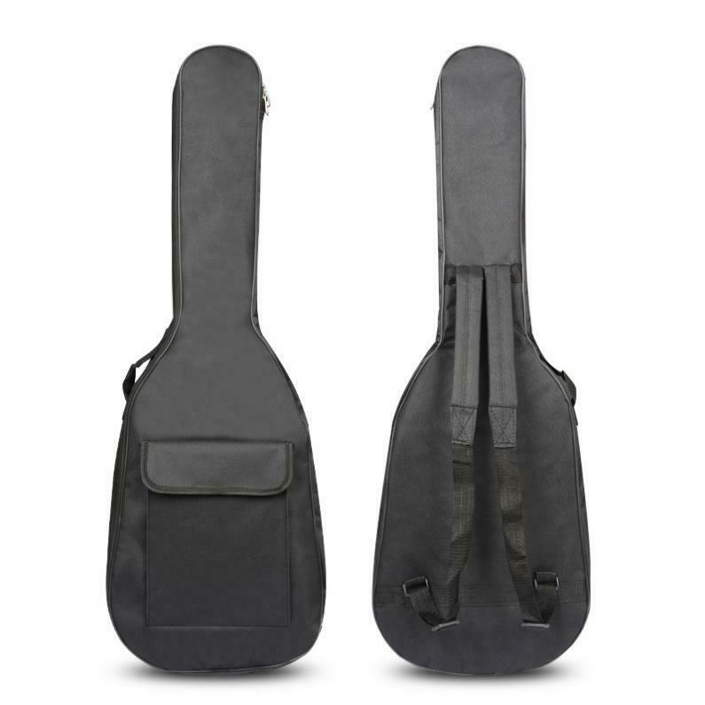 40/41'' Thick Cotton Soft Oxford Fabric Electric Guitar Bag Gig Backpack Case