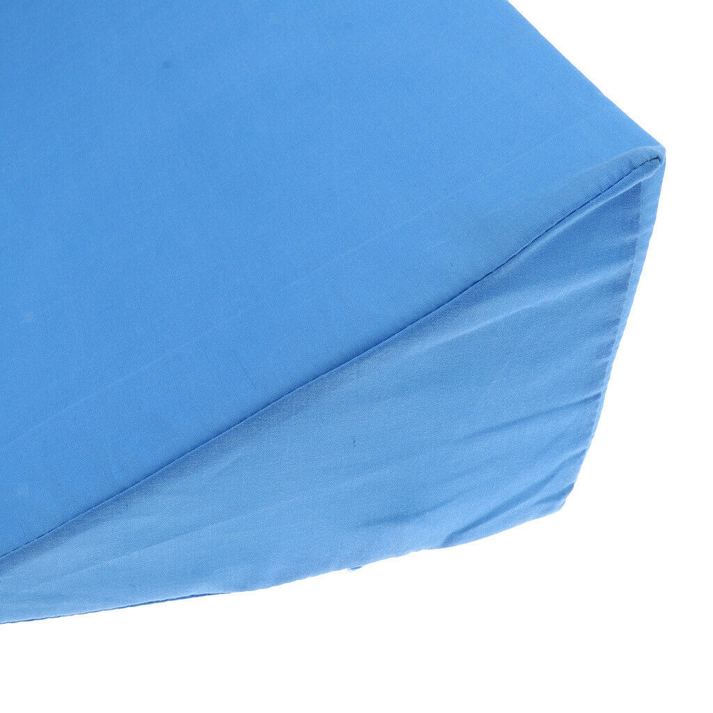 3Pcs Comfort Triangle Bedridden Pillows Wedge Cushion with Removable Cover
