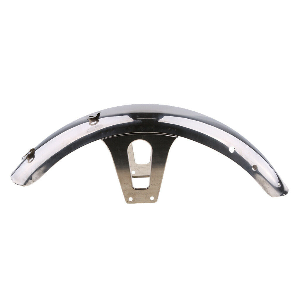 Front  Stainless Steel Motorcycle Mudguard Front For