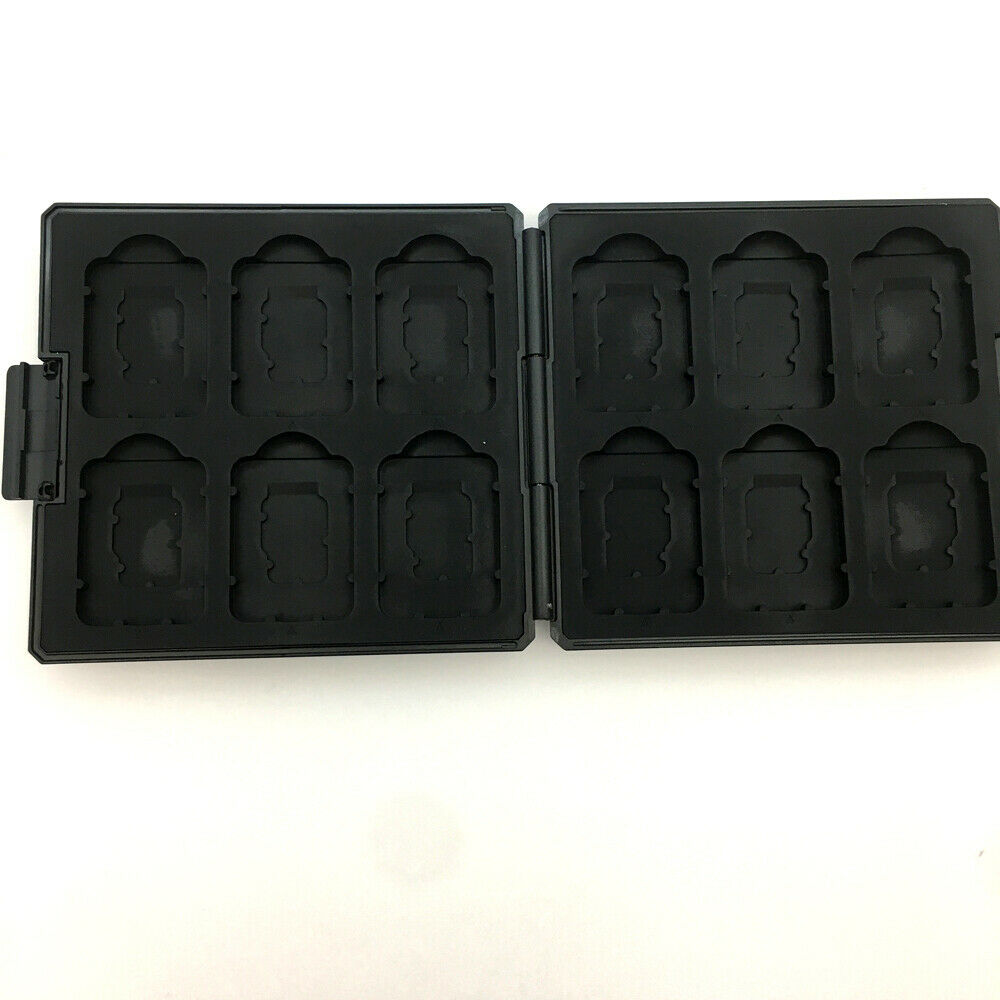 Black Zelda 12 in 1 Novel Portable Game Card Storage Case for Nintendo Switch NS