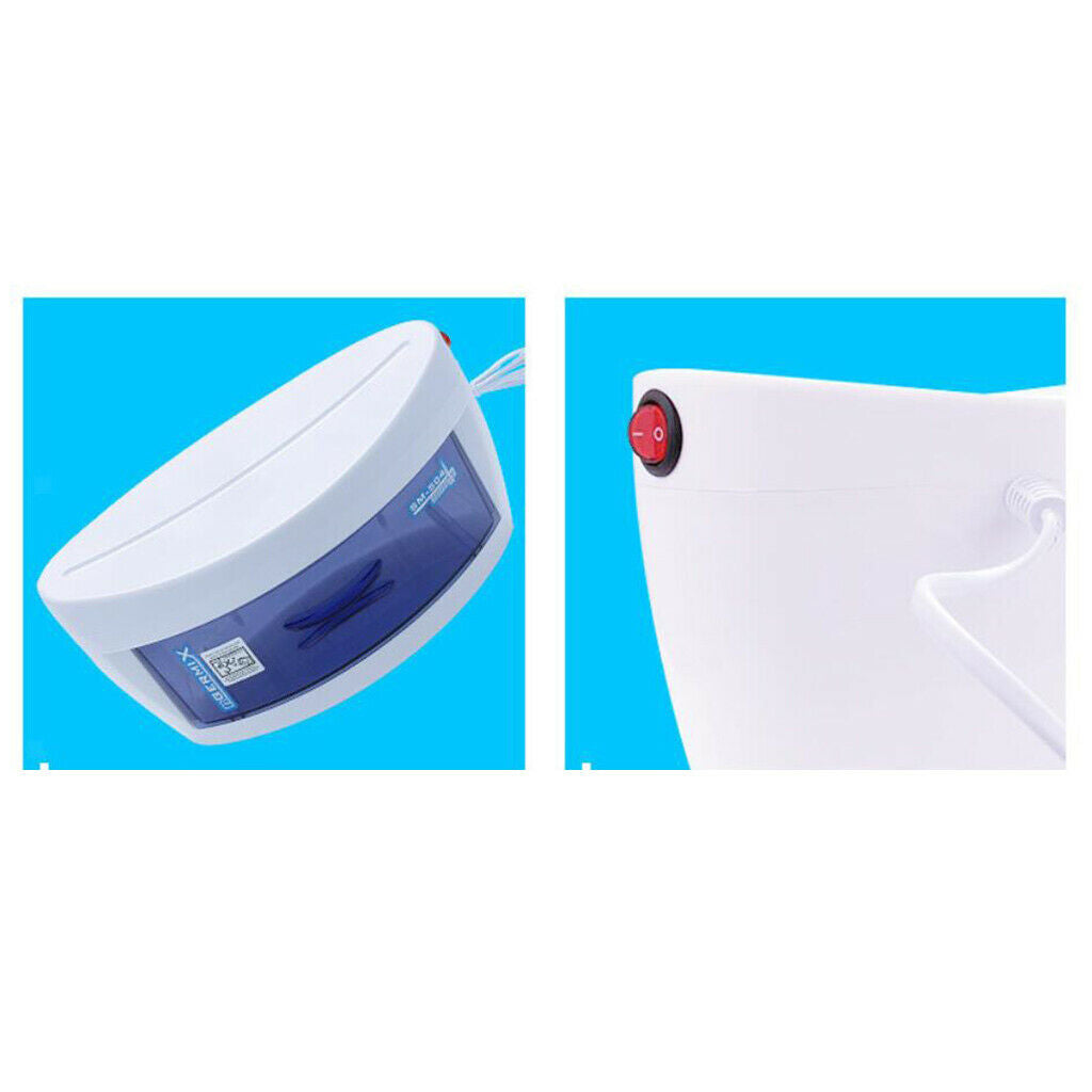 Clear Disinfectant Box Sanitizer Germicide Case for Barber Salon Brush