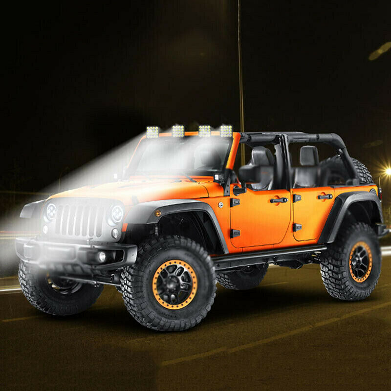 48W 16LED Work Light Flood Beam Bar Car ATV Off-Road Driving Fog Lamps12V/2y XC