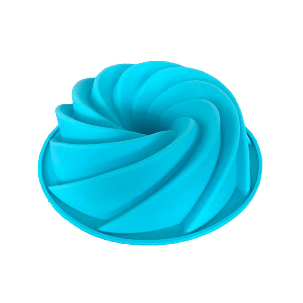 Spiral Shape Silicone Cake Pan Bread Bakeware Mold Baking TY XjSJCA
