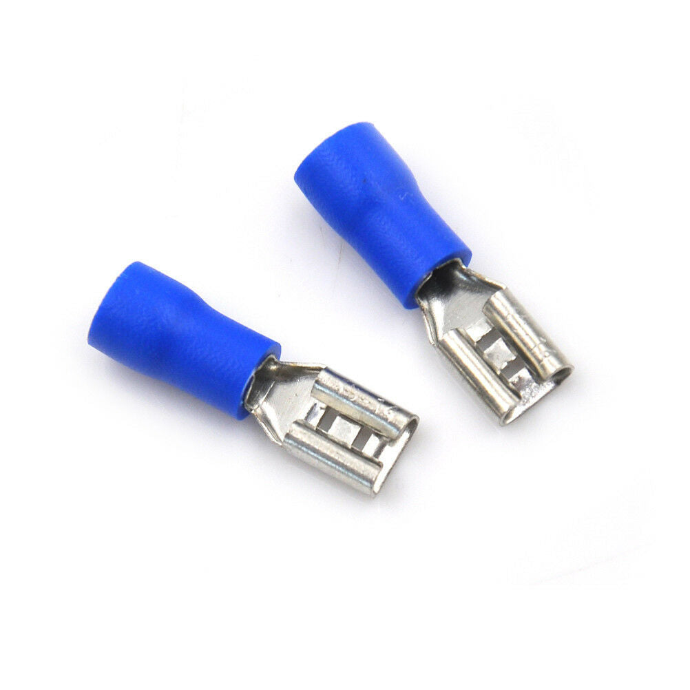 20PCS 0.187" 4.8mm Crimp Terminal Terminator Female Spade Connector Bl.l8