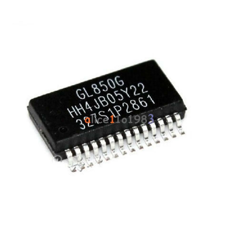 2PCS GL850G GL850 USB 2.0 HUB Controller NEW SSOP28 AL