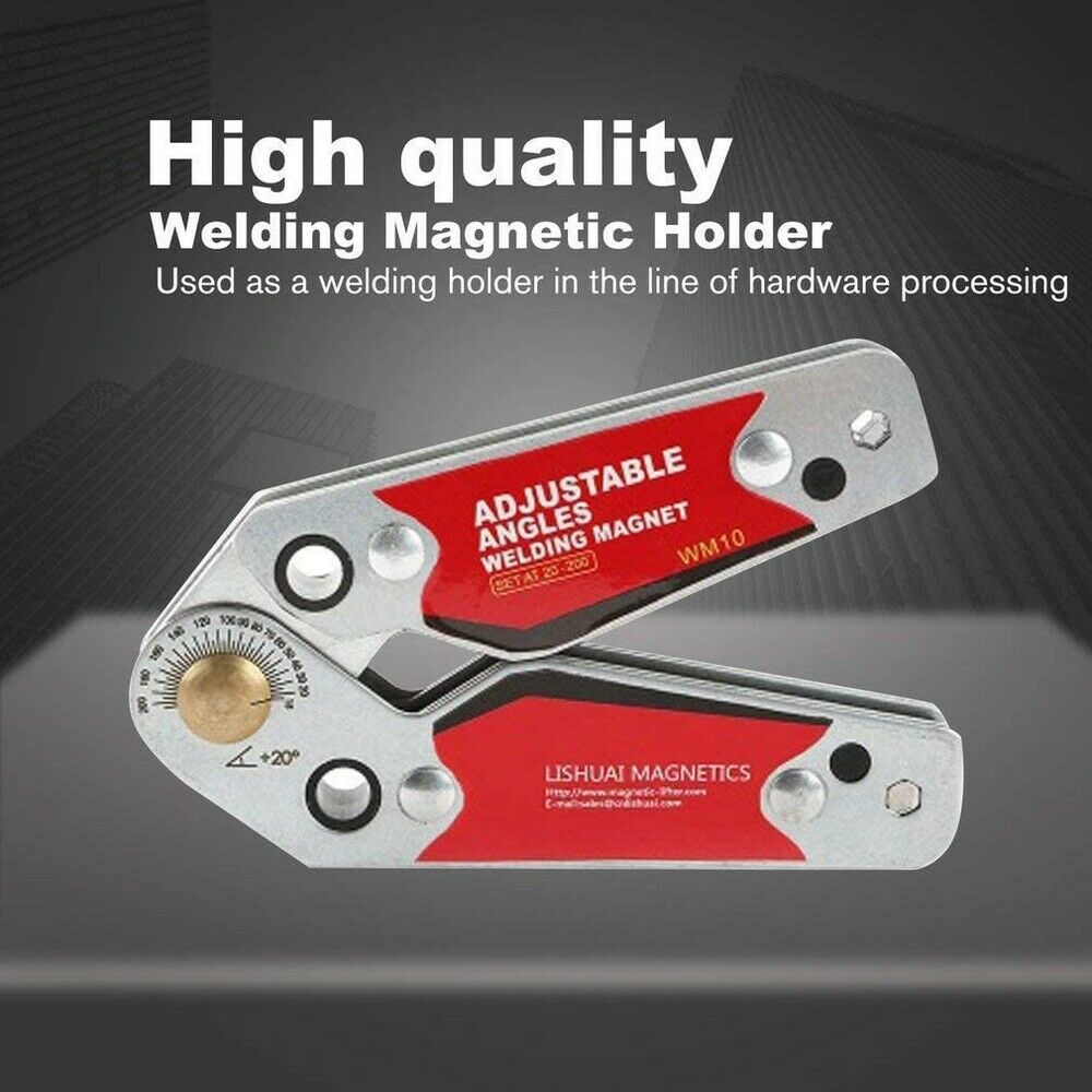 Adjustable Angle Magnet Magnetic Bracket Fixture Angle Clamp Welding Positioner