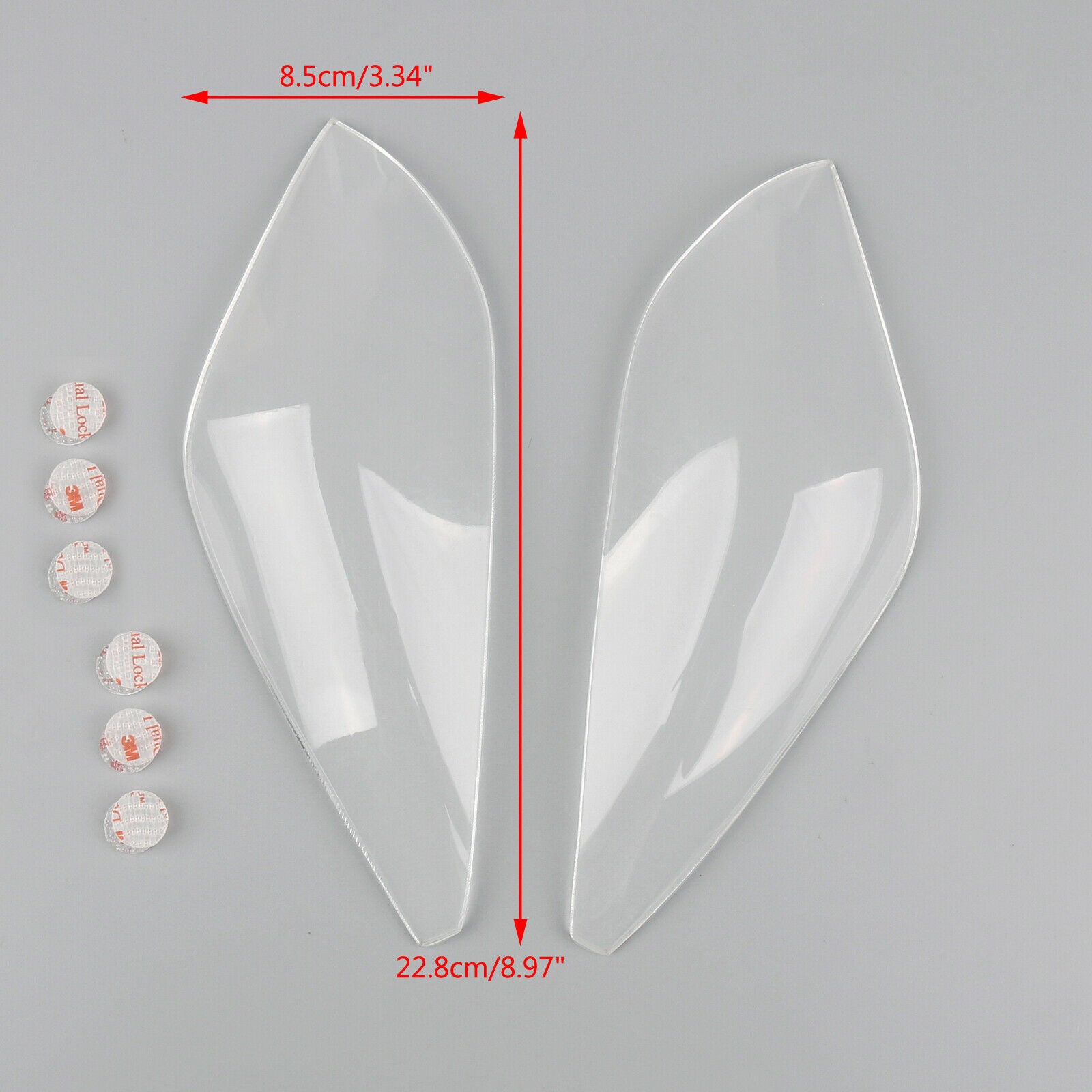 Headlight Screen Guard Protector Windshield For Yamaha FJ09 2015 2016 Clear