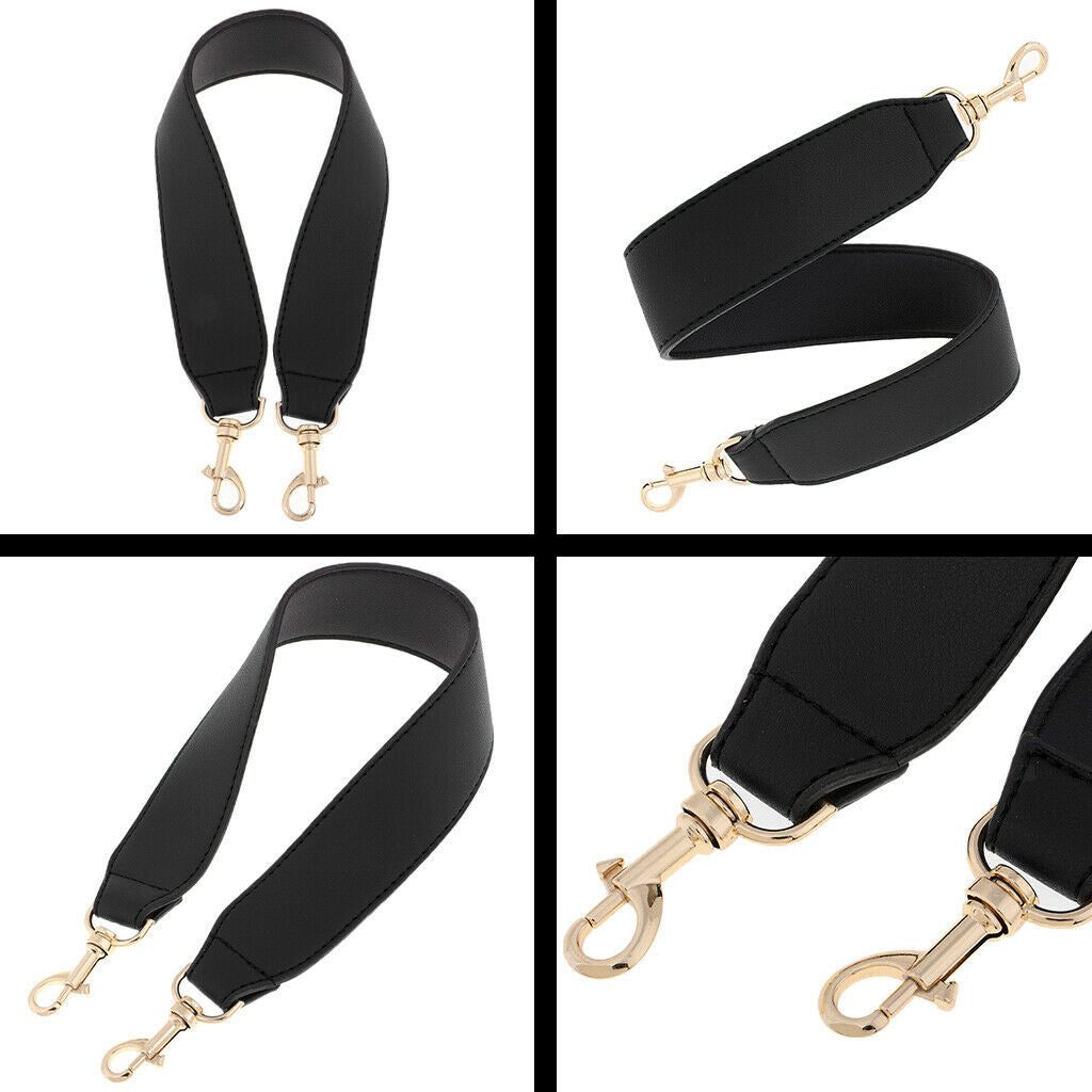 2 Pieces PU Leather Purse Straps Replacement Handbags Handles Shoulder Bag