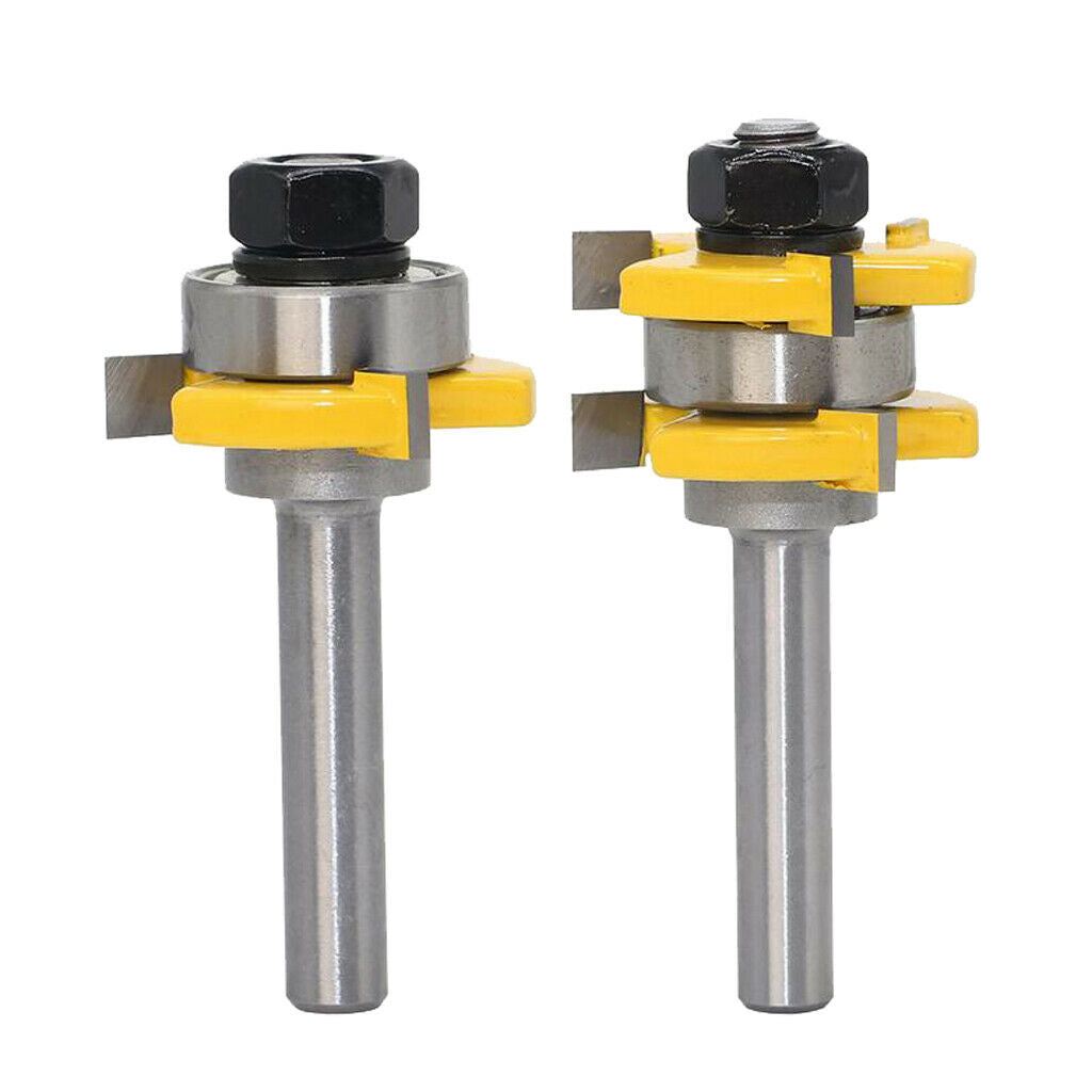 3/4inch 2 Bit Tongue and Groove Router Bit - 5/16 Shank