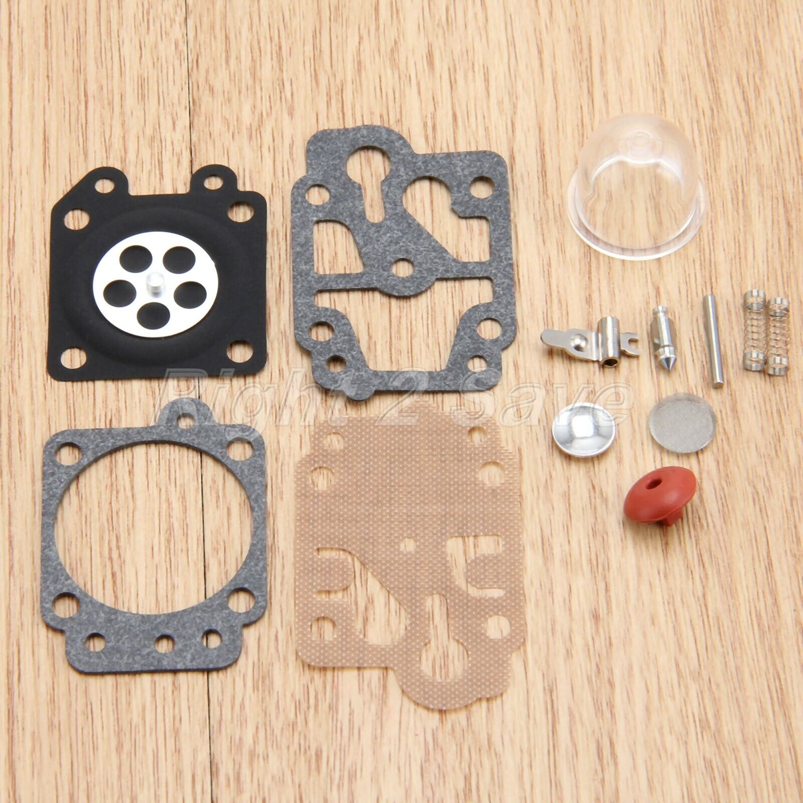 Carburettor Diaphragm Carb Repair Kit For Walbro 43CC 52CC 40-5 44F-5 139F 36F
