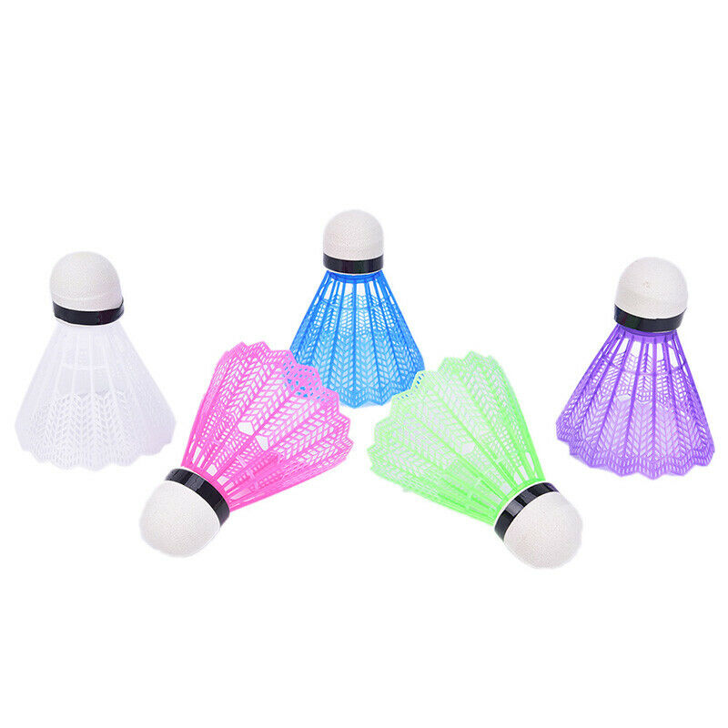 12 Pieces Badminton Balls Colorful Portable Shuttlecocks Supplies High Qu.l8
