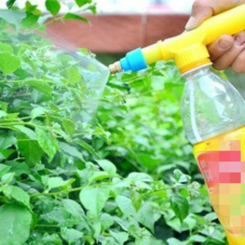 Adjustable Water Gun Metal Sprayer Beverage Bottle Outdoor Toys Multifunc.l8