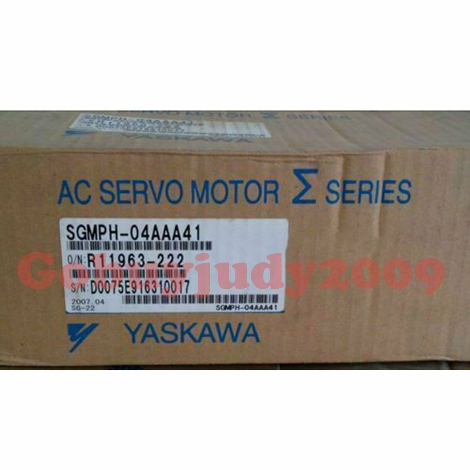 1PC Brand New SGMPH-04AAA41 Servo Motor Quality assurance DHL fast delivery YS9T