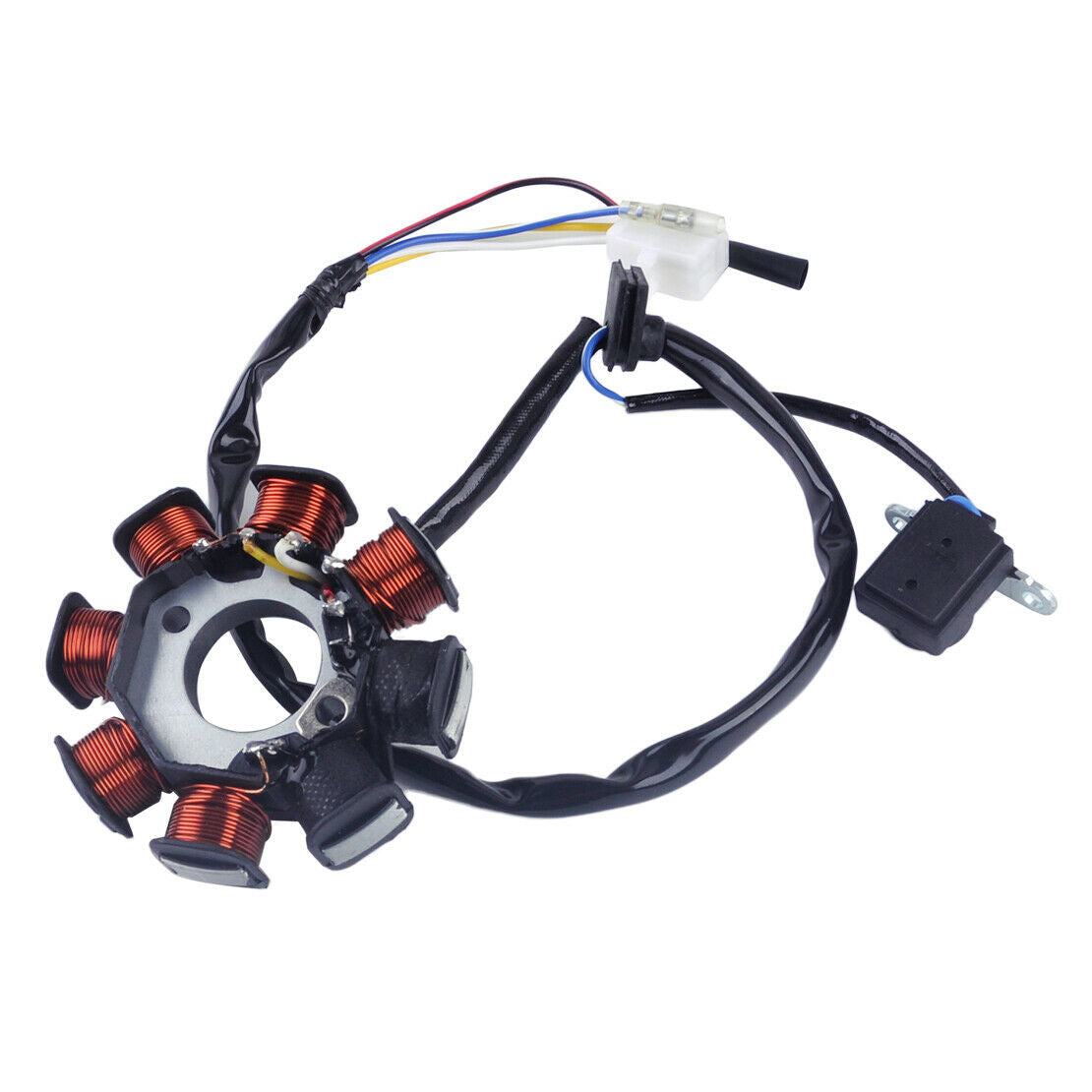 8 Coil Pole Stator Magneto Fit for GY6 50cc ATV Moped Go Kart Scooter Jonway An