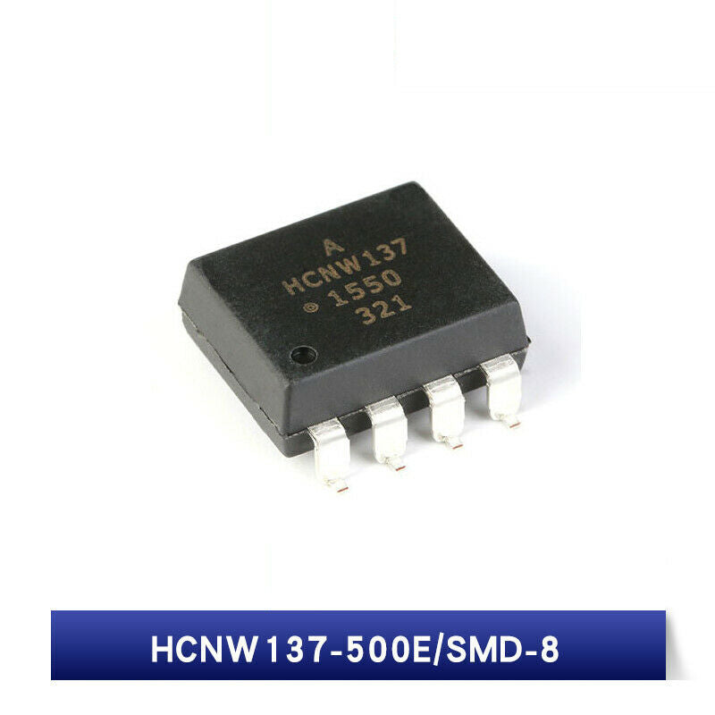 1pcs SMD Optocoupler HCNW137-500E SMD-8 High CMR compatible with high speed TTL