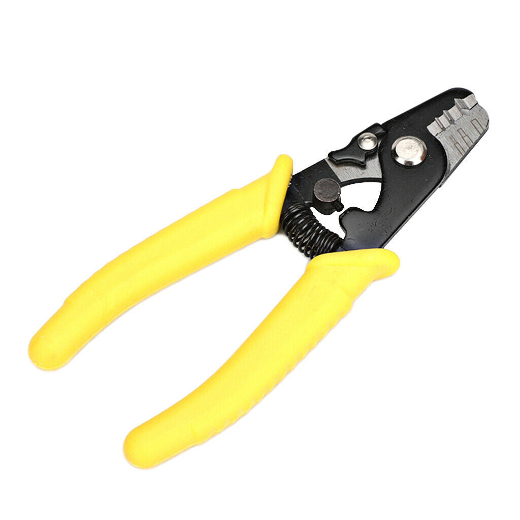 2X Fiber Optic Stripping Tool , Three Holes Miller Pliers , 5.8" Fiber Stripper