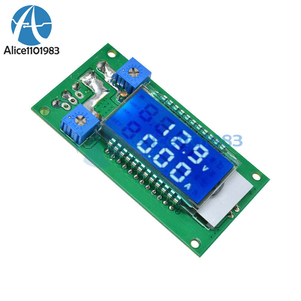 Voltage & Current LCD Display Meter Detection Ammeter Voltmeter 0-10A DC5-24V
