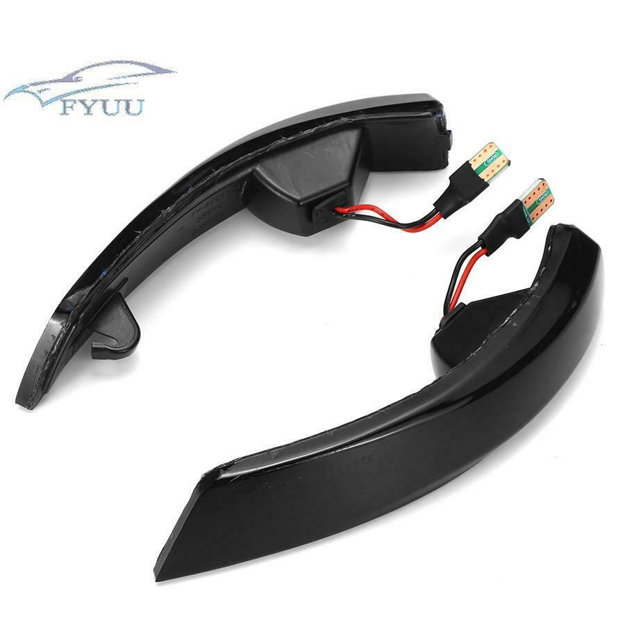 2x Sequential Dynamic Turn Signal LED Mirror Light For Ford Kuga Escape EcoSport