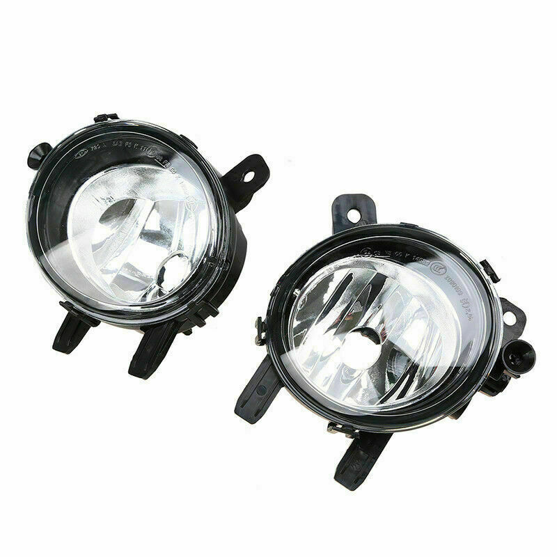 Pair Front Fog Lights Lamps Housing Lens For BMW F30 F31 F34 F35 320i 2012-2016