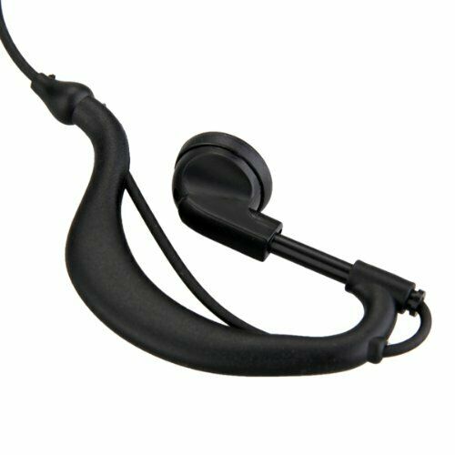 Ear-Hook LED Headset Earphone Earpiece for Kenwood Walkie Talkie Radio V1W6W6