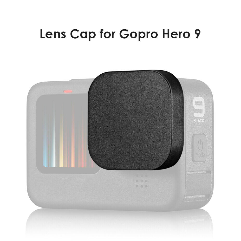 Soft Silicone Drop-Proof Lens Cap Cover Protector for Gopro Hero 9 Black @