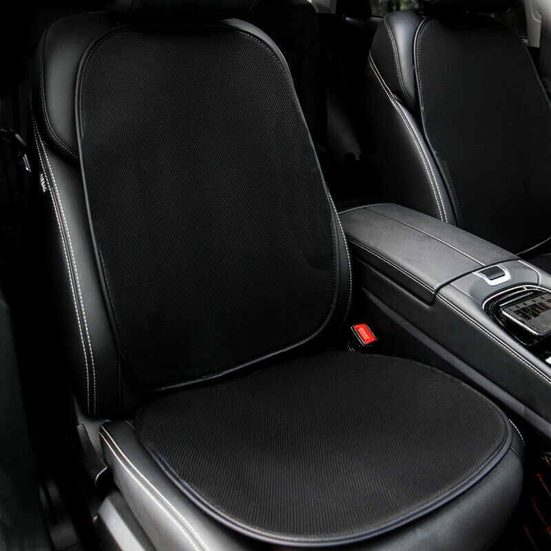 2PCS Car Trucks Front Seat Cover Summer ice silk Breathable Pad Mat Anti-skid