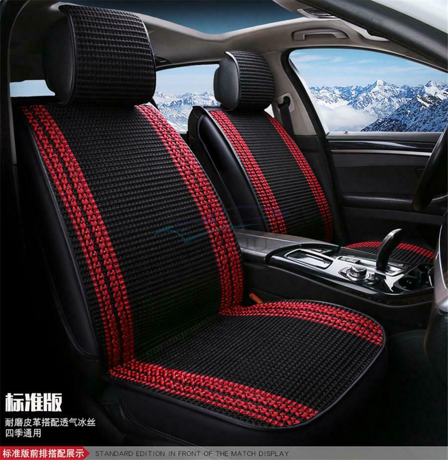 1 Piece Wearproof Ice Silk Fully Enclosed Universal Car Front Single Seat Cover
