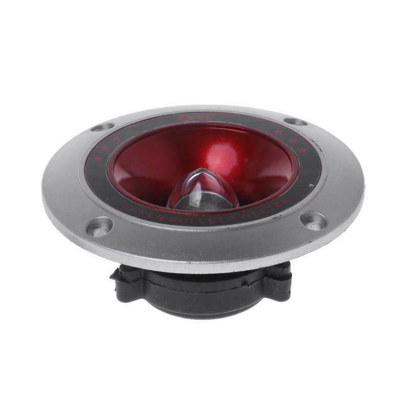 2PCS Audio Speaker Tweeter 4" Piezoelectric Loudspeaker Treble Head Driver Home