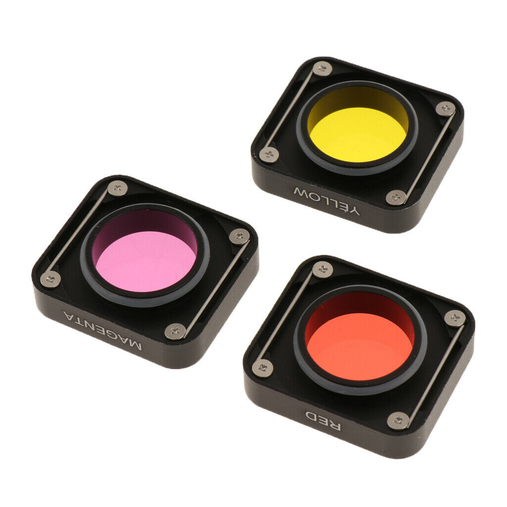 3in1 Waterproof UV Protector Filter Lens Replacement Repair Camera Lens Glass