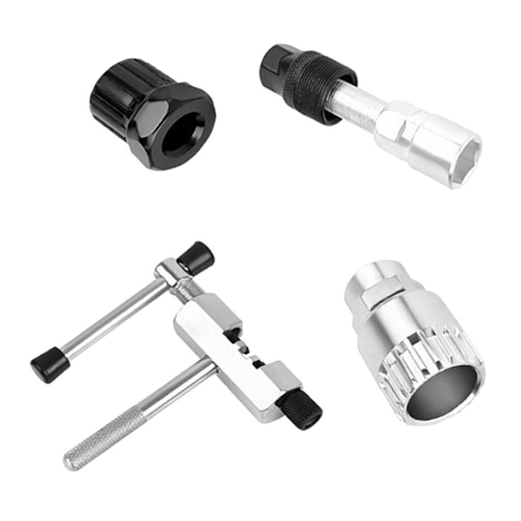 4Pcs Mountain Bike Bicycle Crank Chain Axis Extractor Removal Repair Tool Kit