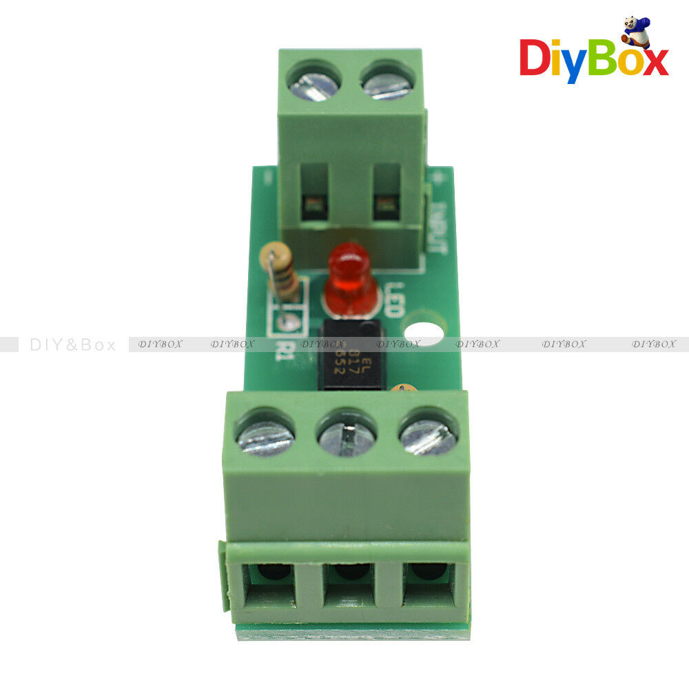 1 Channel Optocoupler Isolation Module Input 12V 80KHz No Din Rail Holder PLC