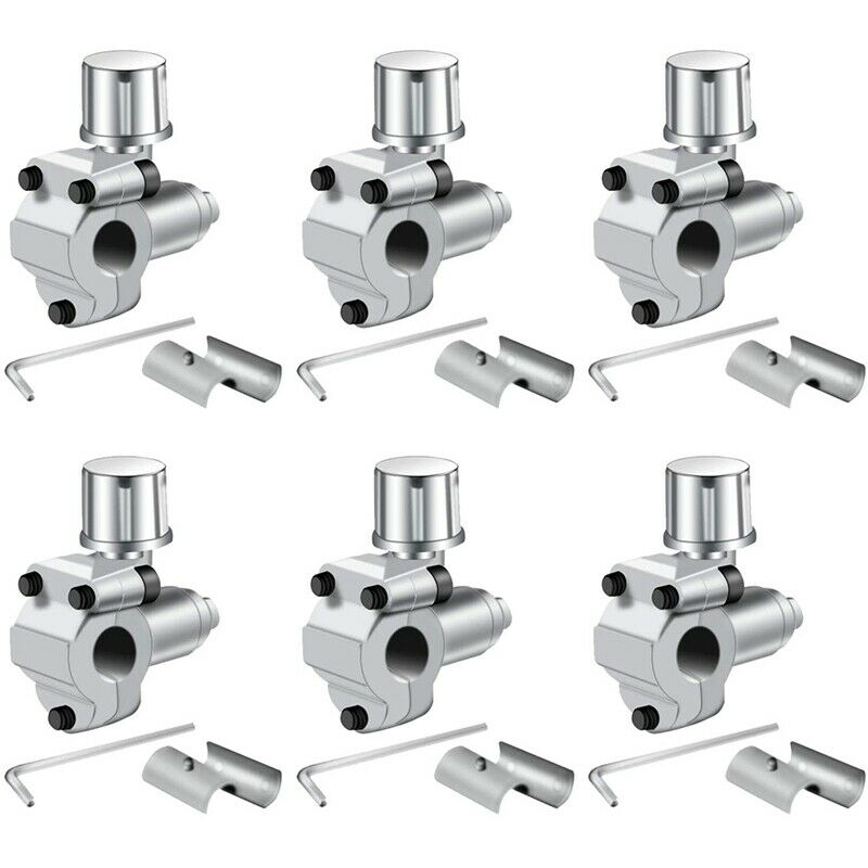 6Pack BPV-31 Piercing Valve Line Tap Valve Kits Adjustable Valve for Air CondiY2