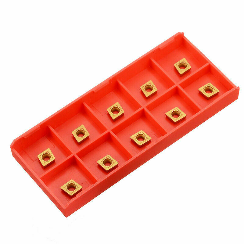 10pcs CCMT060204-HM YBC251 Lathe CNC Carbide Blades Insert for Turning Tool