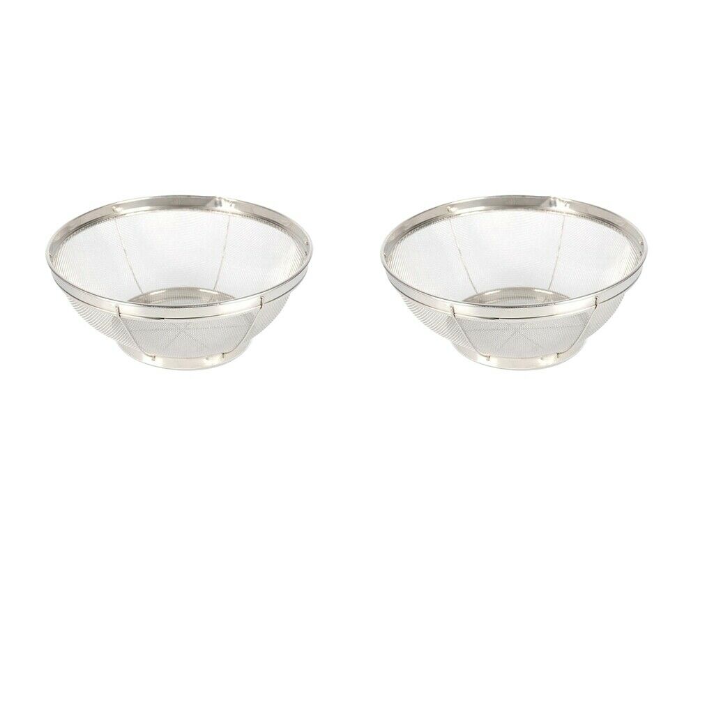 2 Pieces / Set Practical Fruits Vegetables Vegetables Drain Wash Basin Strainer