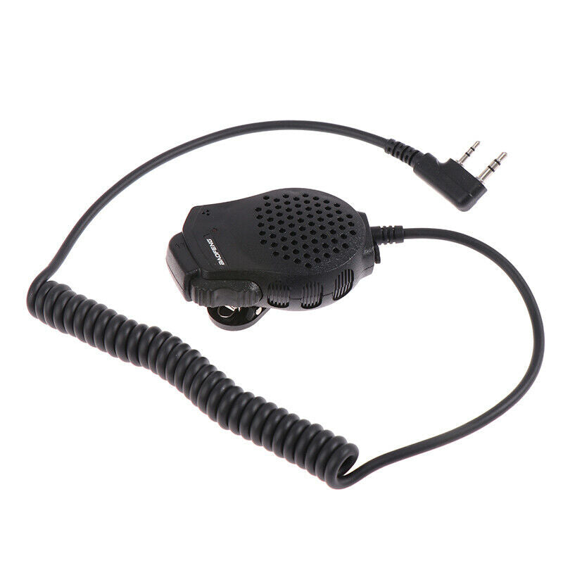 Handheld Microphone Special for Walkie Talkie Baofeng UV-82 Dual PTT ButtonI7CA