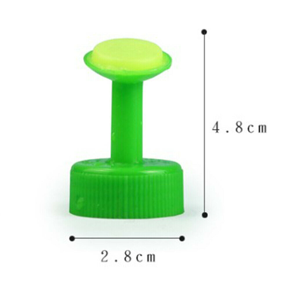 8Pcs PVC Watering Bottle Water Cans Sprinkler Nozzle Flower Irrigation Head