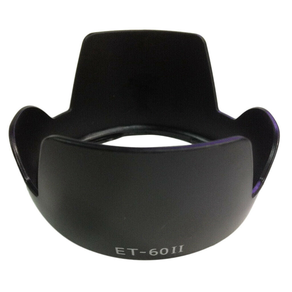 2PC Camera Lens Hood for Canon ET-60II Anti-glaring AF 24-85mm/AF-S 24-120mm