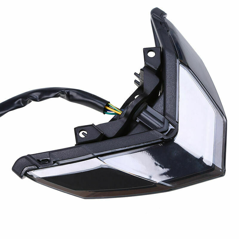 Smoke Integrated Rear Taillight LED Turn Signal Fit For Kawasaki Ninja300 13-14