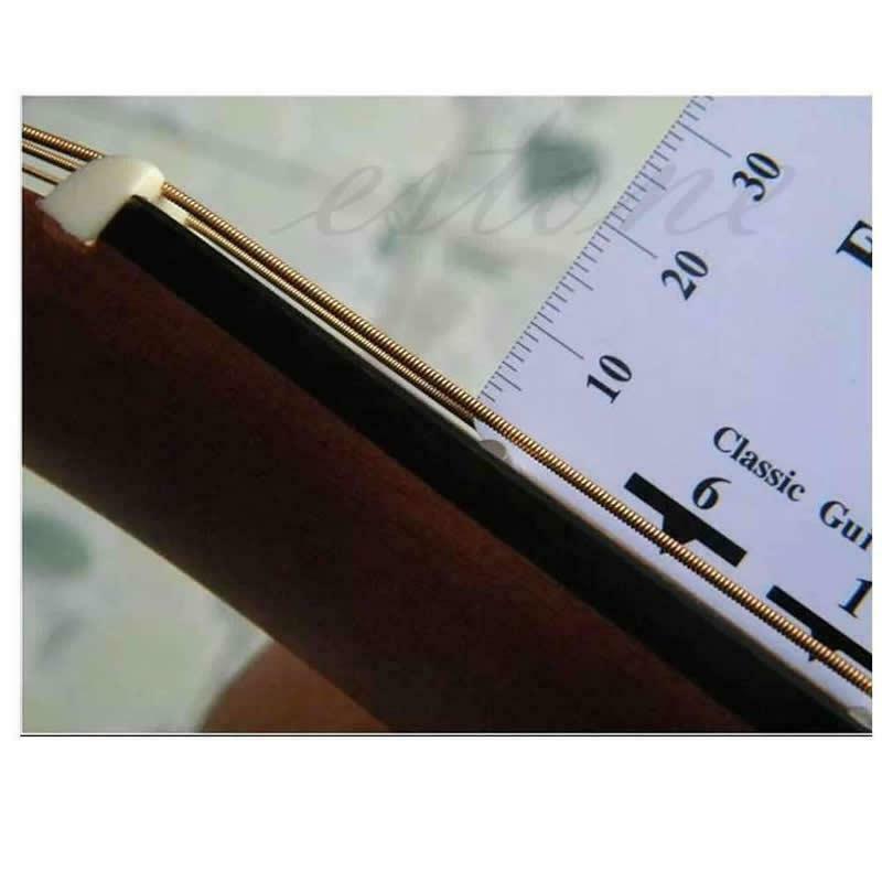 New Guitar Bass Fritz Ruler String Pitch Ruler Action Ruler Card Vernier Caliper