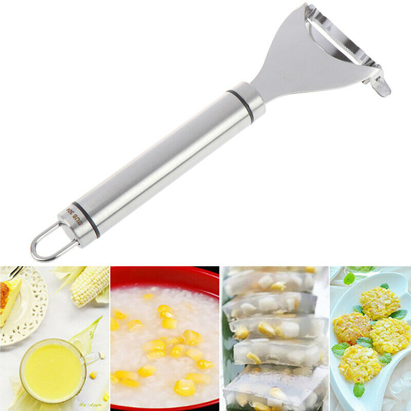 Corn Threshing Device Stainless Steel Corn Stripper Easy Peeling Corn Ker.l8